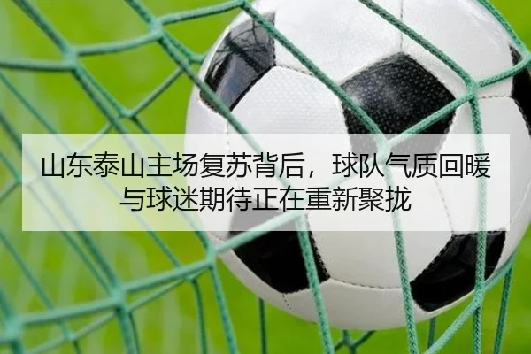 山东泰山主场复苏背后，球队气质回暖与球迷期待正在重新聚拢